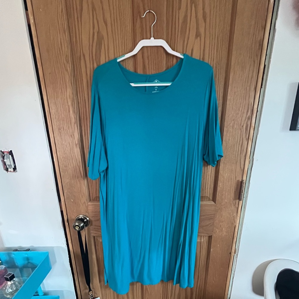 St. John’s Bay blue dress - Size 1X